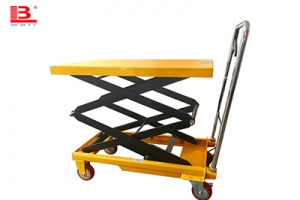 液壓平臺(tái)車的使用應(yīng)有哪些注意事項(xiàng)？